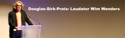 Laudator Wim Wenders Foto: Jutta Engelmayer