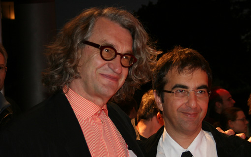Wim Wenders und Atom Egoyan Foto: Jutta Engelmayer