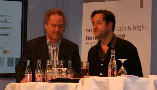 Kaspar Heidelbach und Jan Josef Liefers Foto: Ulf Engelmayer